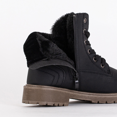 Cizme negre Aoxian pentru fete - Încălțăminte