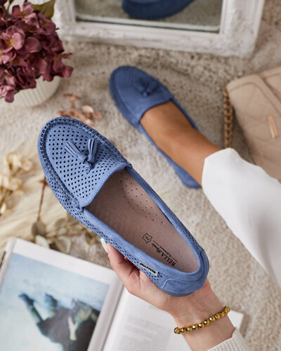 Royalfashion Mocasini traforați de damă Molaffa