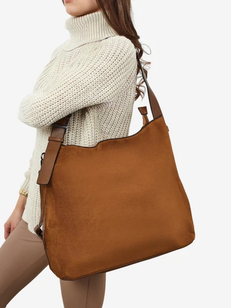 Geantă de damă shopper eco piele întoarsă Donenn