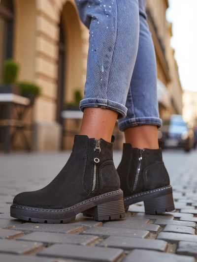 Royalfashion Botine pentru femei Fiefo