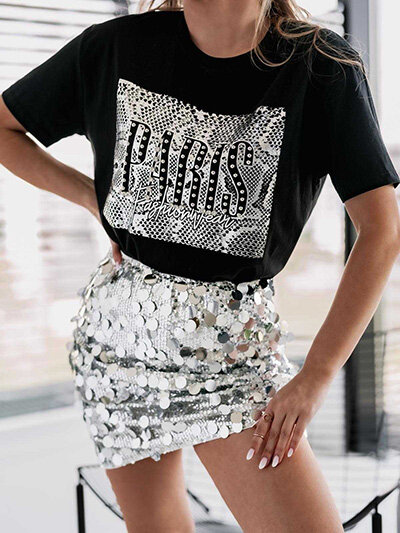 Royalfashion Tricou imprimat pentru femei