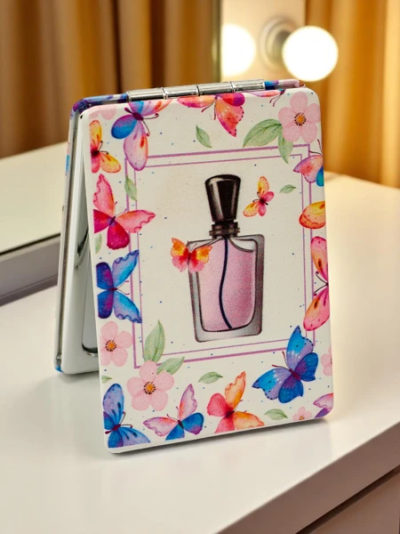 Royalfashion Mini oglindă de poșetă pentru femei