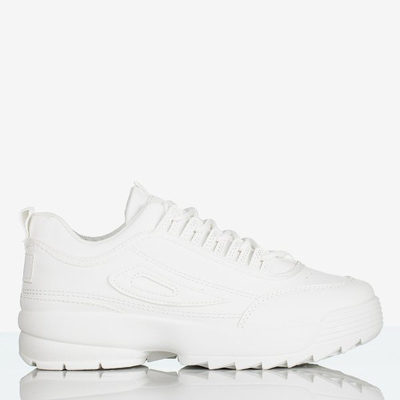 Încălțăminte sport pentru femei Boomshom alb - încălțăminte