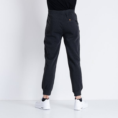 Pantaloni de trening pentru bărbați gri închis - Îmbrăcăminte