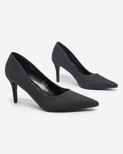 Royalfashion Pantofi stiletto de damă cu sclipici Matomliso