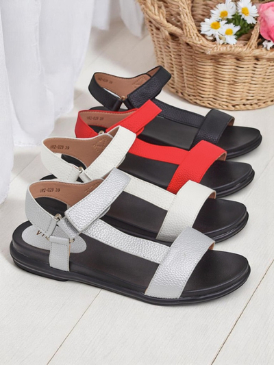 Sandale Royalfashion pentru femei cu talpă joasă Lillia