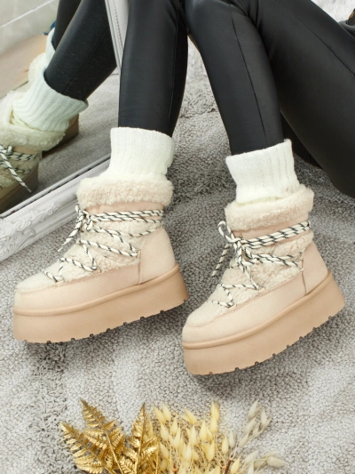 Cizme tip snowboots de damă Danira