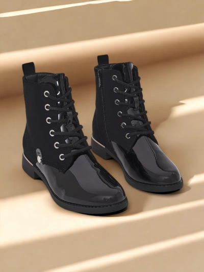 Ghete cu șireturi pentru femei Royalfashion Safalle