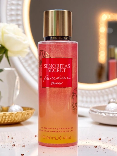 Senoritas Secret Body Mist Paradise Shimmer cu sclipici