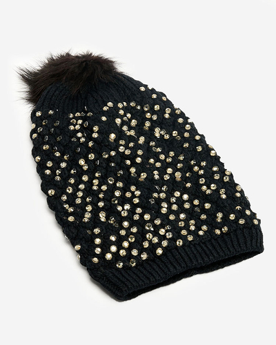 Royalfashion Căciulă de iarnă pentru femei cu zirconii