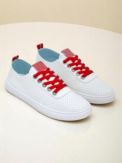 Royalfashion Adidași de damă din piele ecologică PureWalk