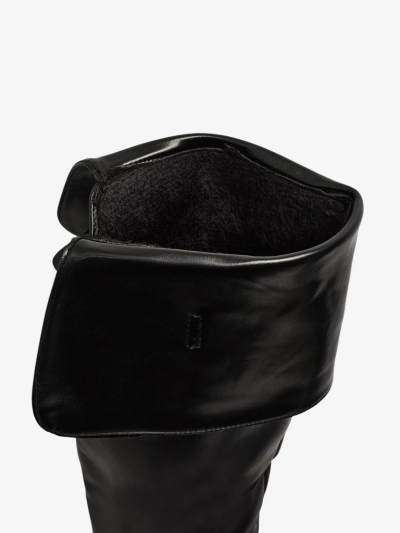 Kozaki damskie za kolano eko skórzane Denivra