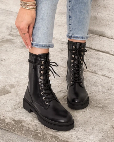 Royalfashion Cizme bagger înalte Ubbus pentru femei