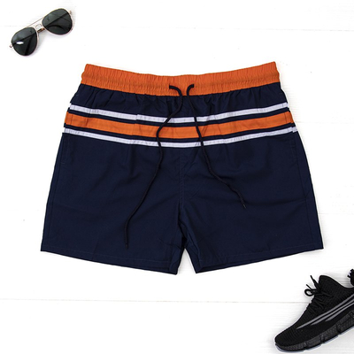 Pantaloni scurți de sport pentru bărbați bleumarin - Îmbrăcăminte