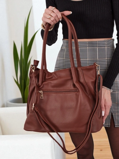 Torebka damska shopper eko skórzana Azure Time