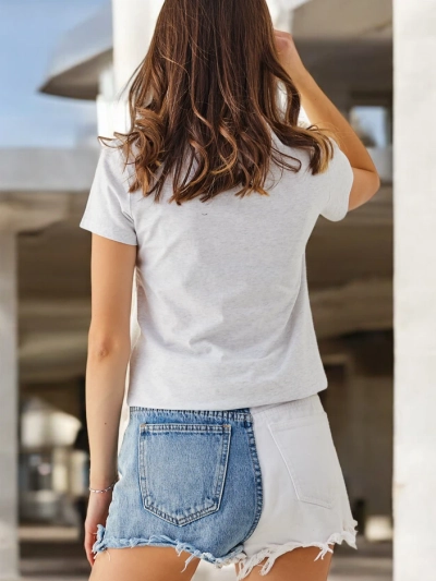 Royalfashion Cămașă din bumbac pentru femei Fluture