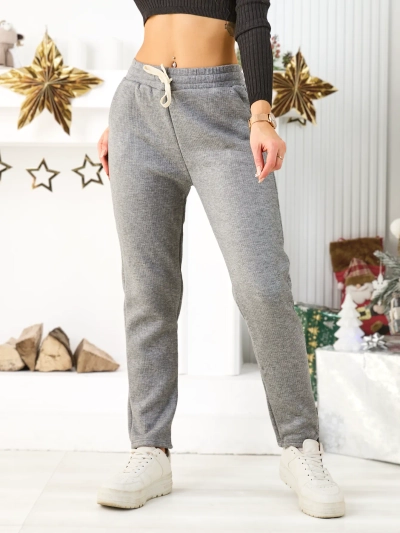 Pantaloni de trening din bumbac pentru femei Royalfashion