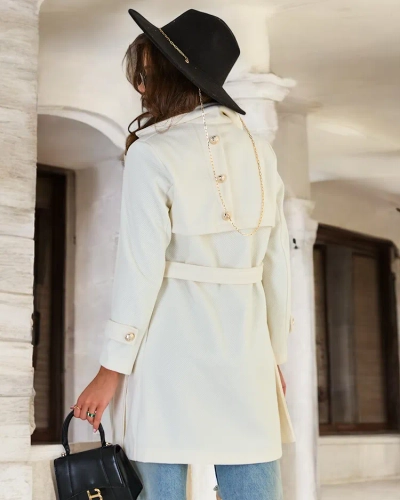 Royalfashion Palton Tiered pentru femei