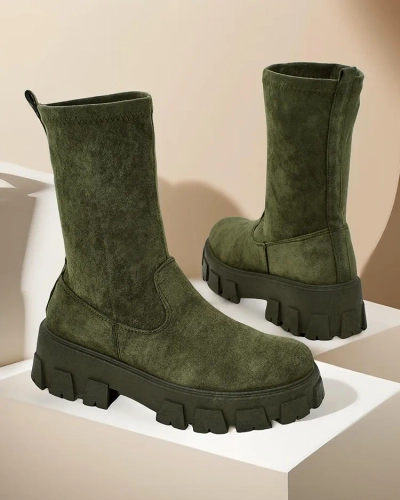 Bocanci platformă pentru femei Royalfashion Firo