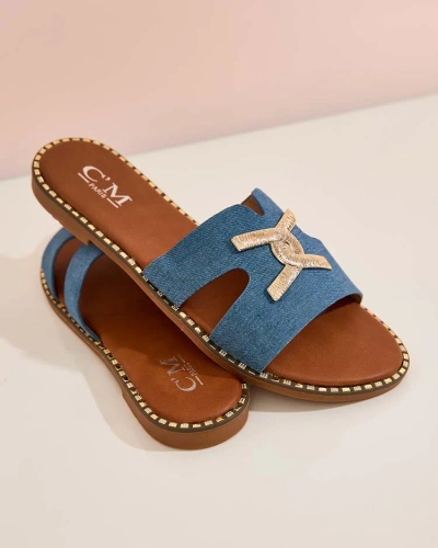 Royalfashion Flip-flops pentru femei cu talpă plată Ovore