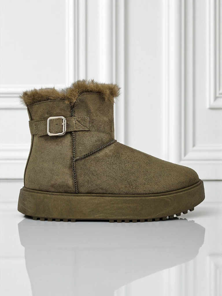 Royalfashion Krótke buti a'la śniegowce ženske Aurelia Classico