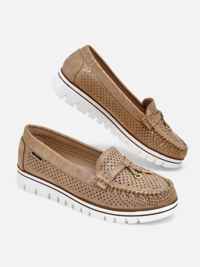 Mocasinile perforate Royalfashion pentru femei Elissas