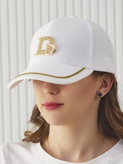 Royalfashion Șapcă cu strasuri Glam Dash