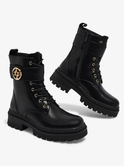 Botine Dama din piele ecologica Eulin