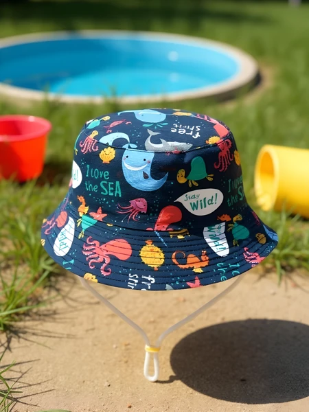 Royalfashion Pălărie tip găleată pentru copii Color Bucket