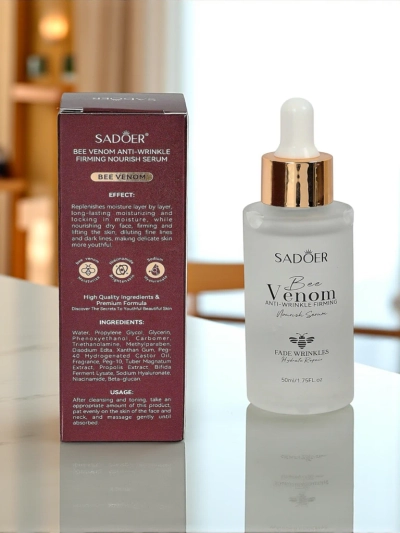 Sadoer Apollonia Bee Venom 50ml Serum for wrinkles and skin firming