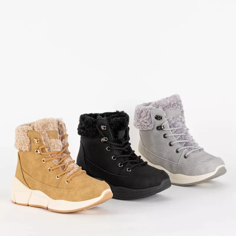 OUTLET Cizme de zapada dama gri de la Molisano - Incaltaminte