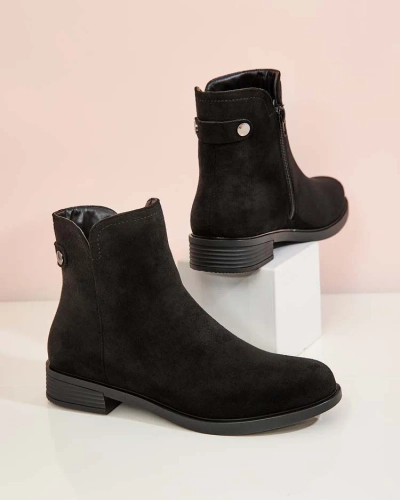 Royalfashion Cizme Dovilla din piele întoarsă eko pentru femei