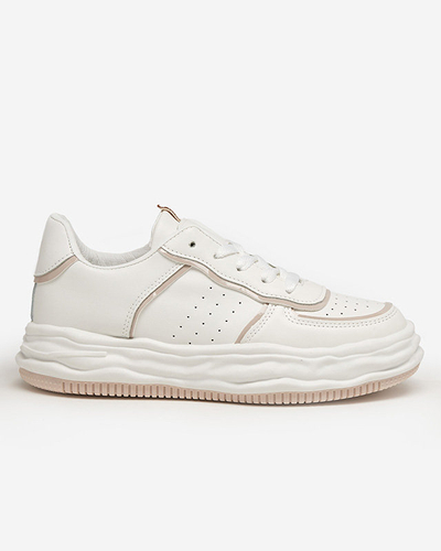 OUTLET Pantofi sport dama bej cu insertii Dekavi - Incaltaminte