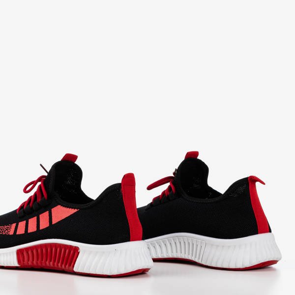 Încălțăminte sport bărbați Tornado negru și roșu - Încălțăminte