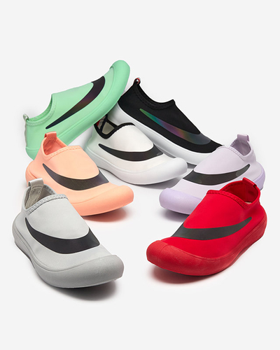 OUTLET Tenisi slip-on damă pudrați Lerick - Încălțăminte