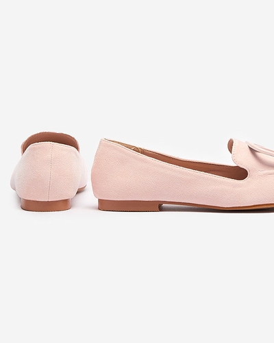 OUTLET Mocasini roz aprins pentru femei Jeterika - Încălțăminte