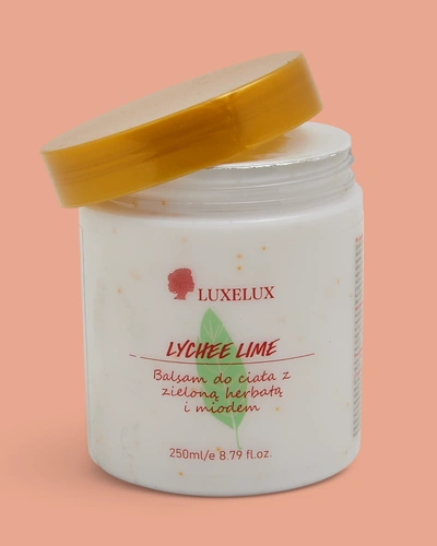 Luxelux LYCHEE LIME Balsam de corp cu ceai verde și miere 250 ml
