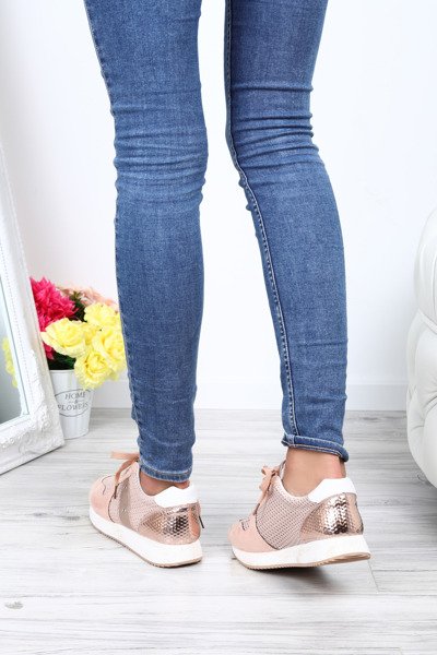 Różowe sportowe buty Paityn- Obuwie