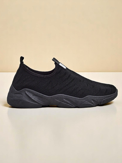 Royalfashion Wsuwane damskie materiałowe buty sportowe Flex Move