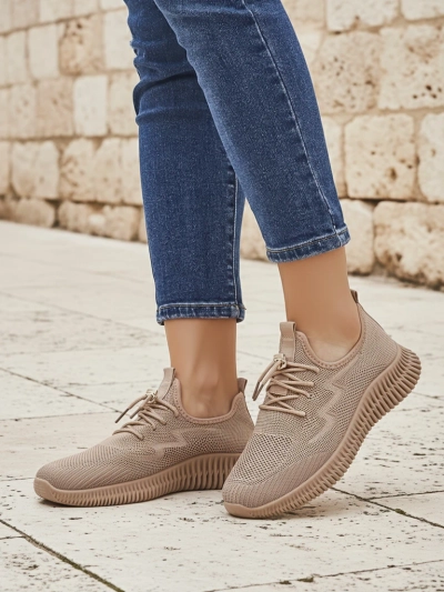 Royalfashion pantofi sport slip-on pentru femei, din material textil Royaletta