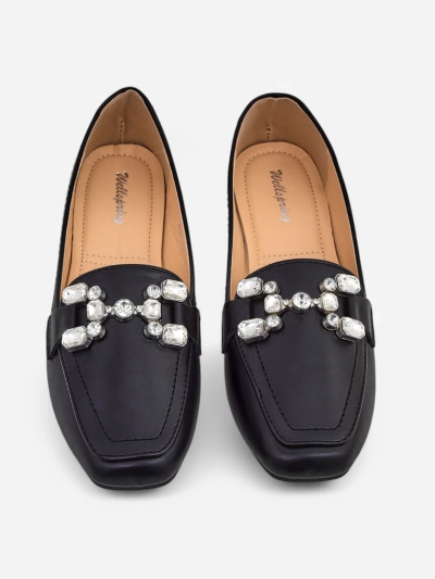 Mocassini Royalfashion pentru femei cu strasuri Lecilla