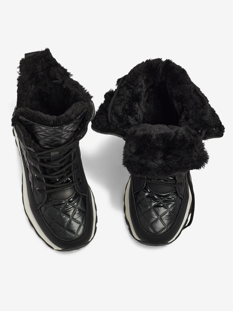 Botine tip snowboots pentru femei, matlasate, Rimea