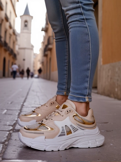 Adidași Royalfashion pentru femei cu talpă groasă Ovelba