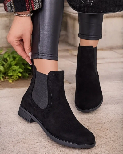 Royalfashion Cizme eco-suede Ataras pentru femei a'la sztyblettes