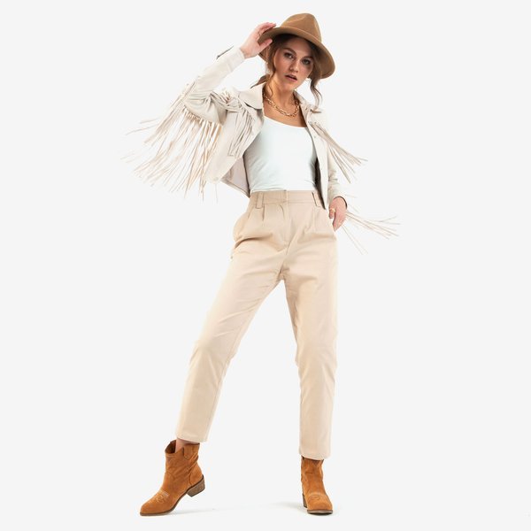 Brązowe botki a'la kowbojki na niskim obcasie Toronto - Obuwie