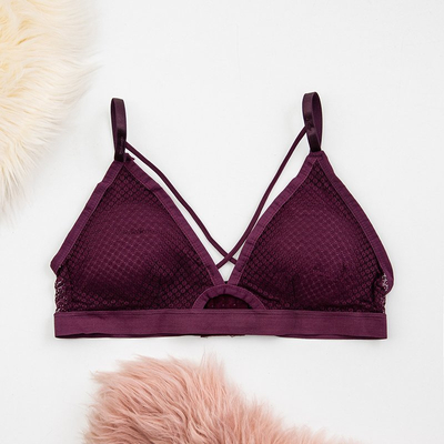 Sutien violet pentru femei - Lenjerie intimă