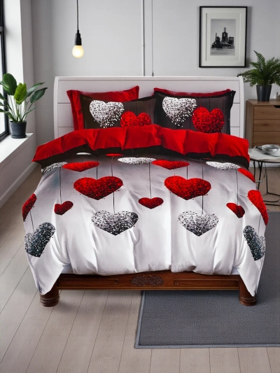 Royalfashion Lenjerie de pat cu model 160x200 set 3 PIESE