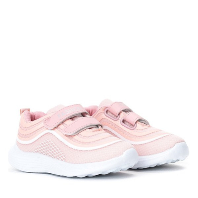 Dziecięce różowe buty sportowe Tonia - Obuwie
