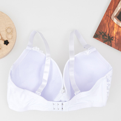 Sutien captusit alb - Lenjerie intima