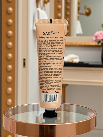 Cremă de Mâini SADOER Pentru Copii 30g cu Extract de Fructe de Pădure